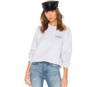 STUSSY. Ivy League Embroidered Crew Sweatshirt. Size Medium. Great Condition.